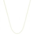 thumbnail image 1 of 14k Yellow Gold 0.73mm Box Chain Necklace Lobster Lock Closure - 1.9 Grams - 16 Inch, 1 of 3