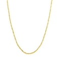 thumbnail image 1 of 14k Yellow Gold 1.05mm Lumacina Lobster Lock Closure 18 Inch Pendant Necklace for Women, 1 of 2