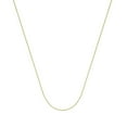 thumbnail image 1 of 14k Yellow Gold 1.05mm Sparkle-Cut Cable Chain Necklace Lobster Claw Closure - 2.2 Grams - 24 Inch, 1 of 1