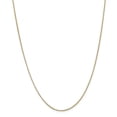 thumbnail image 1 of 14k Yellow Gold 1.15mm Rolo Pendant Chain - 18 Inch, 1 of 2