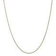 thumbnail image 1 of 14k Yellow Gold 1.25mm Spiga Chain Necklace - 4.0 Grams - 24 Inch - Lobster Claw, 1 of 2