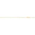 thumbnail image 1 of JewelStop 14k Yellow Gold 1.2Mm Extendable Diamond-cut Cable Chain, Lobster Claw 16-18, 1 of 2