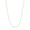 thumbnail image 1 of 14k Yellow Gold 1.35mm Twisted Dorica Chain Necklace - 1.5 Grams - 20 Inch, 1 of 3