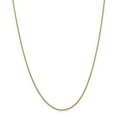 thumbnail image 1 of 14k Yellow Gold 1.5mm Cable Chain Anklet - 1.9 Grams - 9 Inch - Lobster Claw, 1 of 1