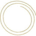 thumbnail image 1 of 14k Yellow Gold 1.5mm Necklace - 2.0 Grams - 16 Inch Cable Chain With Spring Ring, 1 of 2