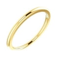thumbnail image 1 of 14k Yellow Gold 1.5mm Polished Comfort Fit Band Ring - 1.6 Grams - Size 6.5, 1 of 2
