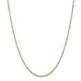 thumbnail image 1 of 14k Yellow Gold 1.70mm Singapore Chain Necklace - 2.5 Grams - 16 Inch - Lobster Claw, 1 of 2
