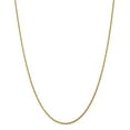 thumbnail image 1 of 14k Yellow Gold 1.75mm Diamond Cut Solid Rope Chain w/ Lobster Clasp 18", 1 of 5
