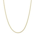 thumbnail image 1 of 14k Yellow Gold 1.9mm Round Wheat Chain Ankle Bracelet - 4.6 Grams - 10 Inch, 1 of 2