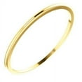 thumbnail image 1 of 14k Yellow Gold 1mm Half Round Band Ring - .9 Grams - Size 4.5, 1 of 2