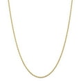 thumbnail image 1 of 14k Yellow Gold 2.00mm Sparkle-Cut Quadruple Rope Chain Bracelet - 3.0 Grams - 9 Inch, 1 of 4