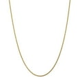 thumbnail image 1 of 14k Yellow Gold 2.0mm Sparkle-Cut Rope Anklet - 2.9 Grams - 10 Inch - Lobster Claw, 1 of 4