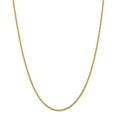 thumbnail image 1 of 14k Yellow Gold 2.25mm Solid Plain Rope Chain w/ Lobster Clasp 18", 1 of 5