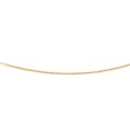 thumbnail image 1 of 14k Yellow Gold 2.5mm Sparkle-Cut Oval Textured Link Chain With Lobster Clasp Necklace 24 Inch Chain Necklace for Women, 1 of 2