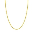 thumbnail image 1 of 14k Yellow Gold 2.7mm Chain Bracelet Lobster Lock Closure 7.50 Inch Link Bracelet for Women and Men, 1 of 2