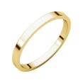 thumbnail image 1 of 14k Yellow Gold 2mm Flat Band Ring - 1.7 Grams - Size 5.5, 1 of 2