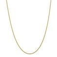 thumbnail image 1 of 14k Yellow Gold 2mm Handmade Regular Rope Chain Ankle Bracelet - 3.1 Grams - 10 Inch, 1 of 2