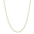 thumbnail image 1 of 14k Yellow Gold 2mm Plain Solid Rope Chain w/ Lobster Clasp 20", 1 of 5