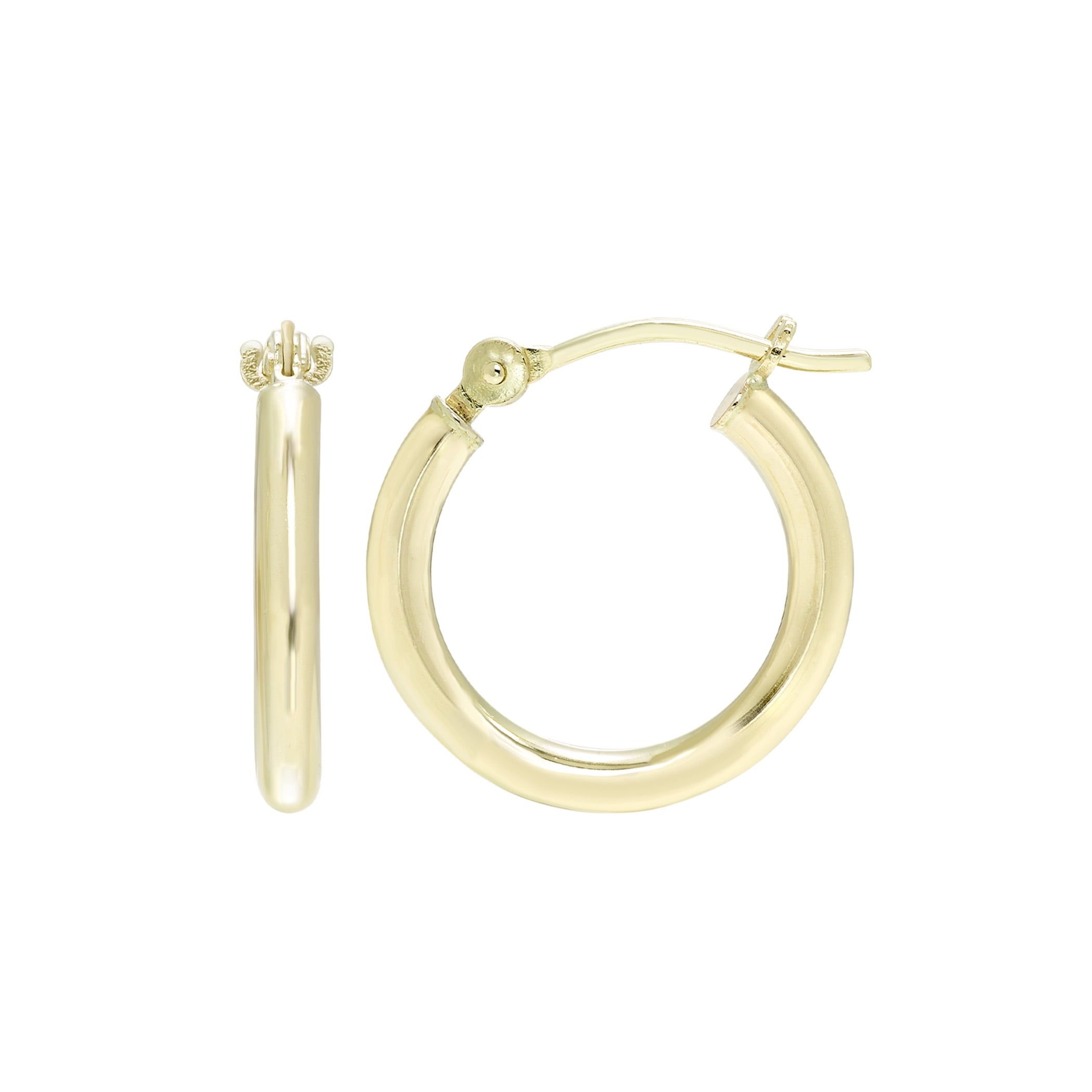 14k Yellow Gold 2mm Polished Hoop Earrings 12mm to 30mm Women Girls cba4ff52 6889 42ae 9697 b3703085953e.92e24076c13fee23fbd822d25b5a0f3e
