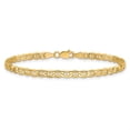 thumbnail image 1 of 14k Yellow Gold 3.20mm 10 Inch Anchor Chain Bracelet, 1 of 5
