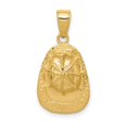 thumbnail image 1 of 14k Yellow Gold 3-D Firefighter Hat Pendant, 1 of 4