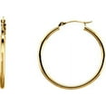 thumbnail image 1 of 14k Yellow Gold 30mm Polished Hoop Earrings - 1.5 Grams, 1 of 2