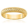 thumbnail image 1 of 14K Solid Yellow Gold 3mm Wedding Band Ring, 1 of 8