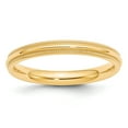 thumbnail image 1 of 14k Yellow Gold 3mm Milgrain Comfort Fit Band Size 6.5, 1 of 3