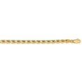 thumbnail image 1 of 14k Yellow Gold 4.25mm Solid Diamond Cut Rope Chain w/ Lobster Clasp 22", 1 of 1