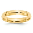 thumbnail image 1 of 14k Yellow Gold 4mm Knife Edge Comfort Fit Wedding Band Size 7.5 KEC040, 1 of 3