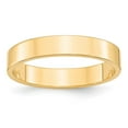thumbnail image 1 of 14k Yellow Gold 4mm Lightweight Flat Wedding Band Size 10.5, 1 of 4