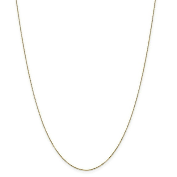 14k Yellow Gold .5mm Box Chain Necklace - 1.3 Grams - 24 Inch