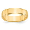 thumbnail image 1 of 14k Yellow Gold 5mm Flat with Step Edge Wedding Band Size 7, 1 of 4