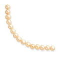 thumbnail image 1 of 14k Yellow Gold 6.5 7mm Pink Freshwater Onion Freshwater Cultured Pearl Necklace 18 Inch - Pendant Necklace for Women, 1 of 2