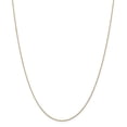 thumbnail image 1 of 14k Yellow Gold .6mm Solid Polished Cable Chain Necklace - .9 Grams - 18 Inch - Spring Ring, 1 of 2