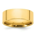 thumbnail image 1 of Primal Gold 14 Karat Yellow Gold 8mm Standard Flat Comfort Fit Band Size 12.5, 1 of 5