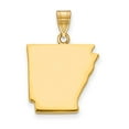 thumbnail image 1 of 14k Yellow Gold AR State Pendant Bail Only, 1 of 3