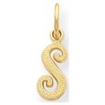 thumbnail image 1 of 14k Yellow Gold Casted Initial S Charm, 1 of 4