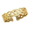 thumbnail image 1 of 14k Yellow Gold Celtic Band Toe Ring - 1.0 Grams, 1 of 2
