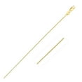 thumbnail image 1 of 14k Yellow Gold Classic Box Chain 0.45mm 18 in, 1 of 3