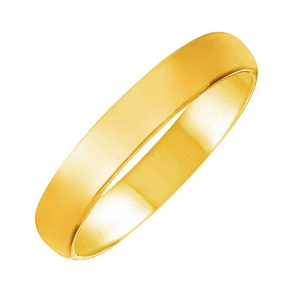 14k Yellow Gold Comfort Fit Wedding Band 1.1 grams Size 9
