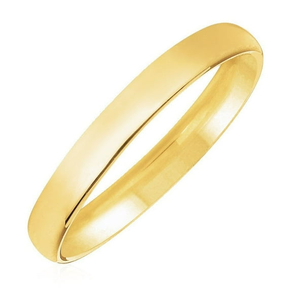 14k Yellow Gold Comfort Fit Wedding Band(3.00 mm)