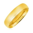 thumbnail image 1 of 14k Yellow Gold Comfort Fit Wedding Band Size 7 Weight 2.3 grams, 1 of 2