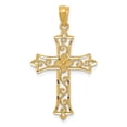 thumbnail image 1 of 14k Yellow Gold Cross Pendant, 1 of 3