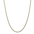 thumbnail image 1 of 14k Yellow Gold Curb Chain Necklace - 2.3 Grams - 18 Inch - Measures 2.5mm Wide, 1 of 2