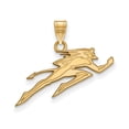 thumbnail image 1 of 14k Yellow Gold DePaul U Small Mascot Pendant, 1 of 3