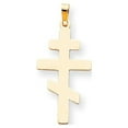 thumbnail image 1 of 14k Yellow Gold Eastern Orthodox Religious Cross Charm, 1 of 3