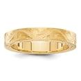 thumbnail image 1 of 14k 5mm Fancy Swirl Design Wedding Band Size 7 XWB200, 1 of 4