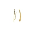 thumbnail image 1 of 14k Yellow Gold Fancy Crawler Earrings - 1.4 Grams, 1 of 3