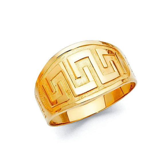 14k Yellow Gold Fancy Ring Size 7 Ring for Women - 2.5 Grams